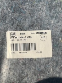 фото thumb №6, Seat leon iii hb 5d обшивка l-p багажника оббивка