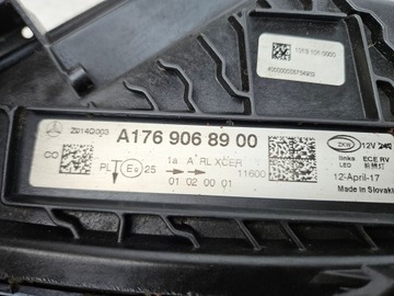 фото thumb №12, Mercedes w176 рестайлінг лампа ліва повний led a1769068900