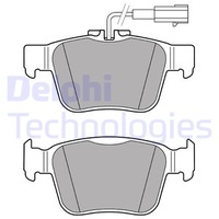 фото thumb №2, Тормозные колодки ham. задняя alfa romeo giulia 15- delphi