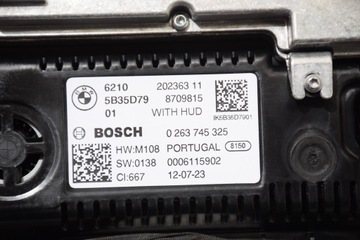 фото thumb №14, Bmw x3 g01 x4 g02 спидометр 12,3" приборы live cockpit led камера dcs hud 11km