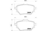 фото thumb №1, Brembo тормозные колодки тормозные citroen c4 picasso ii 13-