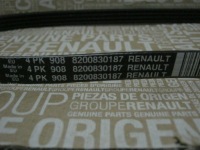 Натягувач ремінь генератора 1.2 8v 16v clio 2 оригінал Доставка, фото thumb