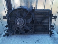 Радиатор воды вентилятор opel zafira b 1.6 бензин механическая коробка передач 05-08 Цена, фото thumb