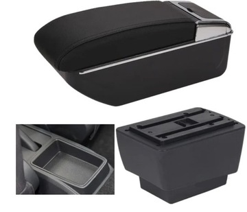 фото thumb №9, Підлокітник автомобільний призначений чорний skoda fabia 3 mk3 iii 2014-2022