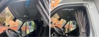 Шторы BUS - СТАНДАРТ - голландские - Man TGE рельсы