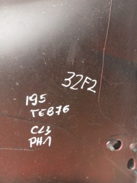 Крыло  левое  перед передний 195 renault clio 3 teb76 красный в Украине, фото thumb