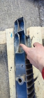 фото thumb №11, Балка підсилювач бампера задня renault kangoo i 7700304879