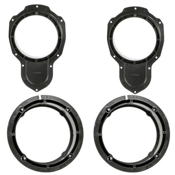 фото thumb №9, 4 прочный динамики автомобильные do pioneer vw passat b6 b7 cc набор перед зад