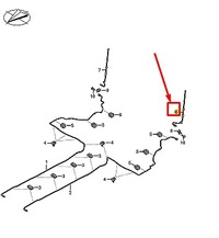 фото thumb №1, Audi e-tron gt rear left brake шланг 9j1611775e