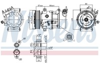 фото thumb №13, Компресор кондиціонера nissens 89053 pl dystrybucja