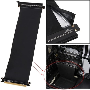 УДЛИНИТЕЛЬНЫЙ КАБЕЛЬ PCI-E PCIE 16x 3,0–20 см