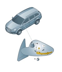 фото thumb №1, Поворотник дзеркало правий audi tt r8 aso оригінал
