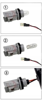 фото thumb №11, 2x поворотник поворотники led чорний колір