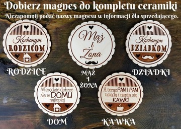 PREZENT NA ŚLUB Komplet ręczników MĄŻ i ŻONA