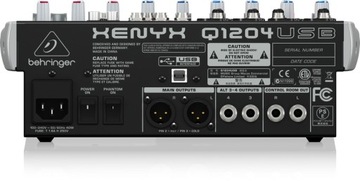 Behringer Q1204USB - Аудиомикшер