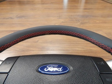 фото thumb №7, Ford mondeo mk3 st новая кожа красная nić подушка мульти