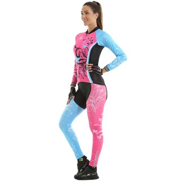 Spodnie Rowerowe Bluza Ocieplany Komplet Damski Z Wkładką Żelową X-Tiger XL