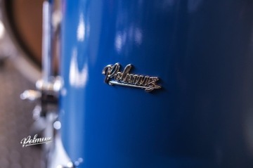 Polmuz Maple Model 1 — 24/13/16/18 — Custom Inayed Blue White Gloss