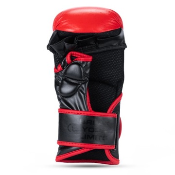 RĘKAWICE DO MMA TRENINGOWE CHWYTNE GRAPPLINGOWE PREMIUM NA WOREK BUSHIDO L