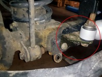 фото thumb №4, Jeep wrangler jk 2007-18 кронштейн амортизатора поворота do мост