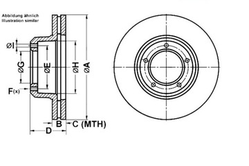 фото thumb №2, Комплект диск гальмівних ate ftc902 561629b 98647