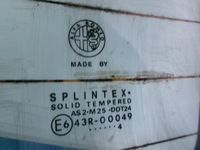 фото thumb №2, Alfa romeo 166 sedan стекло задняя задняя оригинал