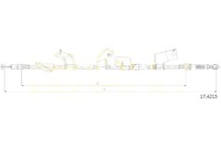 фото thumb №1, Cofle трос тормоза ручного honda civic vii hatch