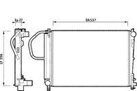 фото thumb №1, Valeo радиатор chrysler voyager 2,5/2,8cdd 00-