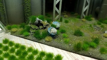 Краска Forge Dark Forest пучки травы 70 шт. 12мм