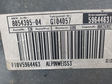 фото thumb №7, Бампер переднє bmw 5 f10 f11 v10 м-пакет перед m550 550d