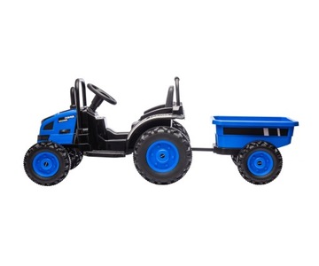 ND18_5742 Milly Mally Автомобиль на аккумуляторе Трактор Farmer Blue с прицепом