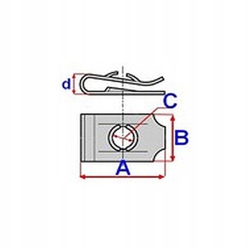 фото thumb №5, 5szt citroen c2 -пластина m6 оцинковка