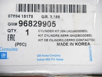 фото thumb №6, Набор цилиндров замка зажигания captiva c100 96829905