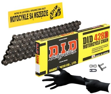 ЦЕПЬ СДЕЛАЛА 428 126 ЗВЕНИЙ MTX FZ FZR RM DR RIEJU X