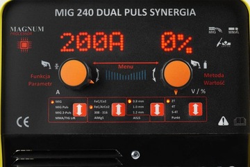 MIGOMAT 3in1 Magnum СВАРОЧНЫЙ АППАРАТ MIG MAG 200A Dual Pulse