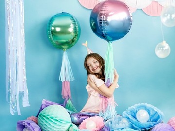 Шапки Sea World Mermaid, переливающиеся, 18 см, 6 шт.