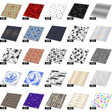 Panele winylowe samoprzylepne Geometryczne linie