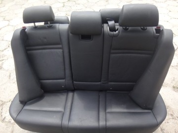 фото thumb №11, Комплект сидений сиденья диван зад чёрная кожа подогрев bmw x5 e70 европа