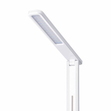 LAMPKA BIURKOWA LED Do Nauki Dla Dzieci Biała Nie Męczy Oczu Ściemnialna