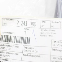 фото thumb №12, Bmw 3 e30 патрубок води системи охолодження 11532241080 oem