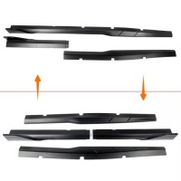 фото thumb №5, Накладки порогові коромисло - чорний mat dodge charger 2015-2023 srt