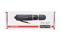 INVENTO Пневматическая шлифовальная машина с шпинделем PX87 прямая 1 4 10 мм 2 500 об мин