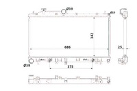 фото thumb №1, Nrf радіаторів subaru forester 2,5 awd 08-