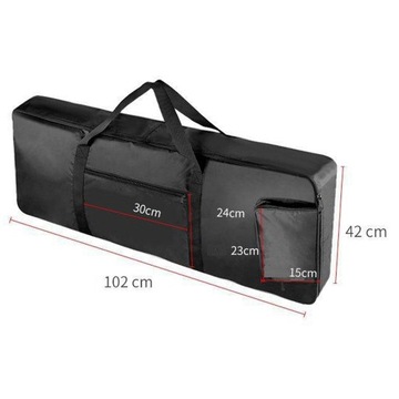 КРЫШКА ДЛЯ КЛАВИАТУРЫ ЧЕХОЛ ДЛЯ КЛЮЧЕЙ ЖЕСТКАЯ СУМКА QB03CM ЧЕРНЫЙ