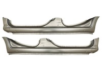 фото thumb №1, Fiat panda 03-12 порог пороги высокий оцинковка le+pr