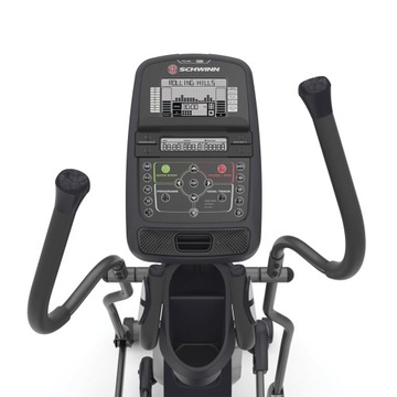 Программируемый эллиптический тренажер, эллиптический велосипед SCHWINN 430i + коврик для оборудования