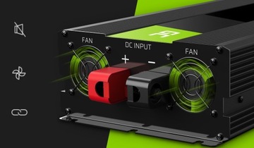 Преобразователь GREEN CELL Модифицированный синус 12 В/230