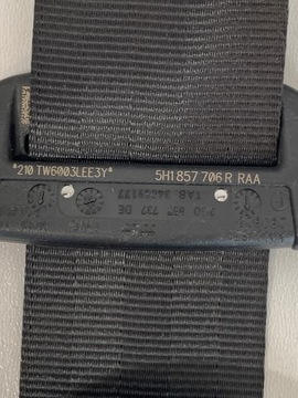 фото thumb №6, Vw volkswagen golf viii 19- ремни bezbieczeństwa перед зад комплект