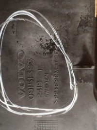 фото thumb №4, Volvo s80 2.4 d 02' защита бампера задняя