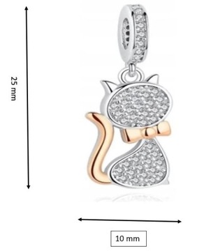 Подвески Kitty cat Pupil Silver S925 Кулон Венера
